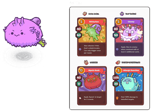 Terminator Axie with Cards - 1
